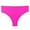 Rose Red, variant on Women Briefs Super Breathable Soft Solid Color Mid Waist G-string Sports Triangle Shape Anti-septic Underpants Inner Wear Clothes
