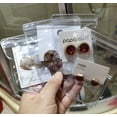 thumbnail image 3 of 100 Pack Clear PVC Jewelry Pouches, Zipper Bags for Earrings and Accessories, 5 x 7 cm, TIKA, 3 of 9