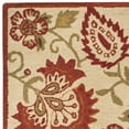 thumbnail image 5 of SAFAVIEH Blossom Leah Floral Wool Area Rug, Beige/Multi, 6' x 6' Square, 5 of 6