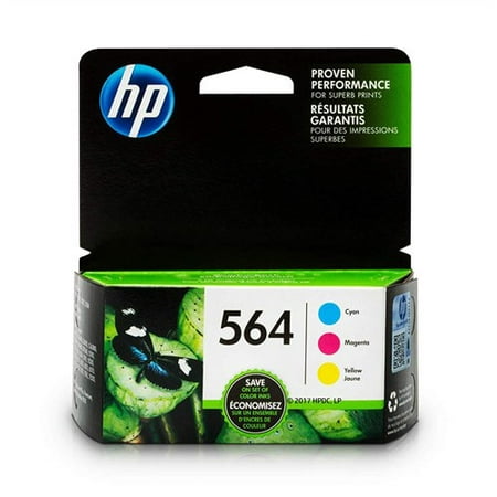 HP 564 Combo Pack - 3-pack - yellow, cyan, magenta - original - ink cartridge Original Ink