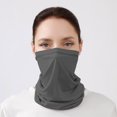 thumbnail image 1 of Miqool Unisex Face Cover for Sun Protection, UPF 50+ Breathable Washable Reusable Face Cover UV Protector for Cycling Motorcycle Fishing Summer Outdoor Activities, 1 of 4