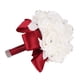 thumbnail image 2 of Ramo de Novia Sincero flores artificiales color rojo vino para bodas y decoración del hogar, 2 of 9