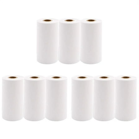 9 Printable Paper Thermal Paper 57X30mm Photo Paper for P1 P2 Printer