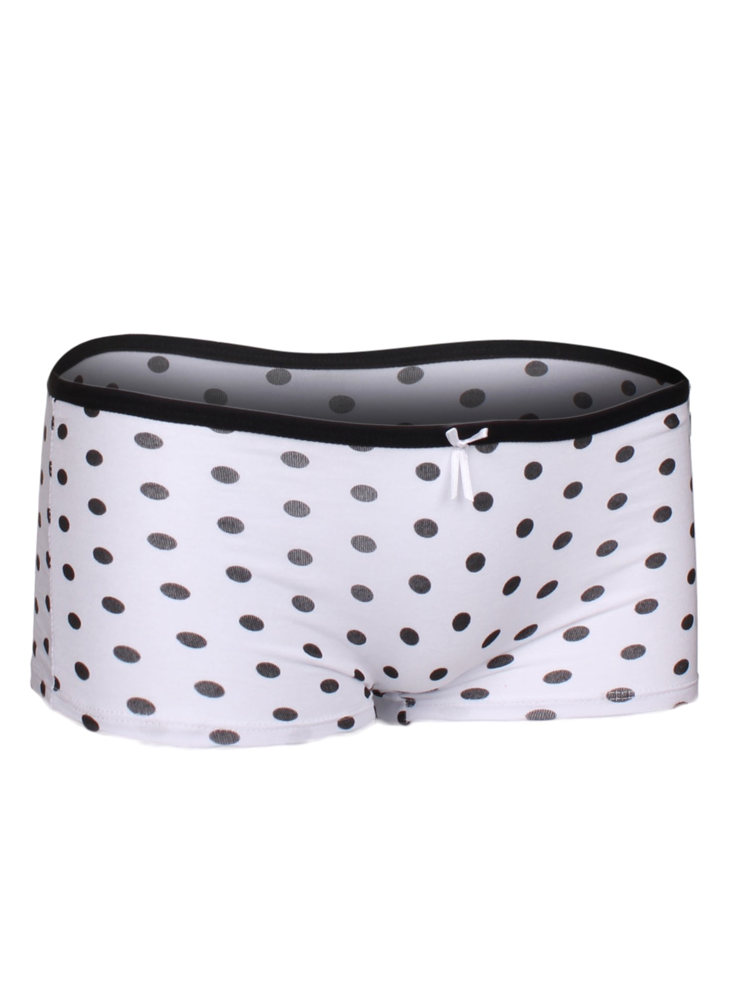 Emmalise Womens Sexy Hipster Boyshorts Polka Dot Panty Underwear