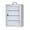 48 bits, variant on Aluminum Alloy Lockable Phone Container Wall Mounted Multi Slot Cabinet Clear Door School Classroom Storage Solution