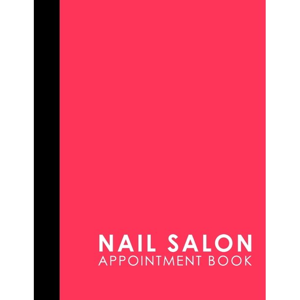 Nail Salon Appointment Book 7 Columns Appointment Calendar, Appointment Schedule Book, Daily
