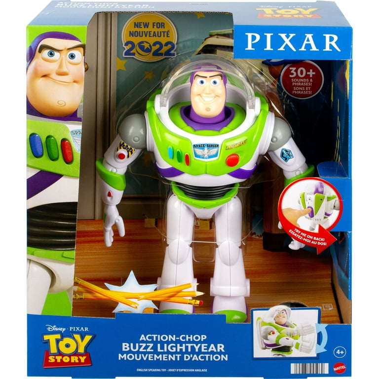Disney Pixar Toy Story Action-chop Buzz Lightyear Figure, Karate Chop  Motion and Sounds