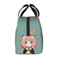 thumbnail image 3 of Anya Forger Spy X Lunch Bag, Insulated Lunch Bag for Women Men Lunch Box Container Bag Reusable Lunch Tote Bag for Office, Work, Beach, Travel, Picnic, 3 of 6