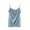 Light Blue, variant on MIUOWANP Womens Plus Size Tank Tops Sleeveless Summer Casual Fashion Solid Color Sexy Sleeveless Suspender Top Beige L