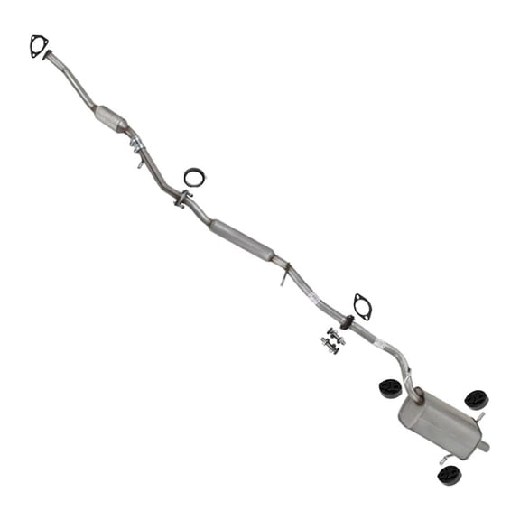 Northeastern Exhaust Catalytic, Resonator, & Muffler Fits 2006-2007 Subaru Impreza 2.5L (Will only fit 2.5L and Outback Sport trim model) - Direct Fit EPA-Approved | Stainless Steel System Kit