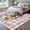 Purple, variant on Round Area Rug 7 Ft, Easter Bunny Washable Non-Slip Circle Carpet for Living Room/Bedroom, Spring Easter Eggs Chick Floral Blue Check Low-Profile Large Runner Mat Collection Rugs for Indoor
