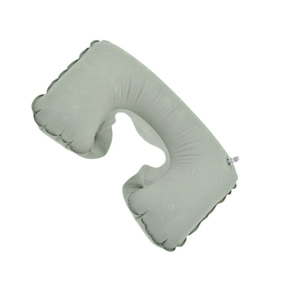 Injueey Almohada de cuello plegable para oficina y viajes, almohada inflable portátil para cuello, hogar, pequeña ocupación Juegos de cama