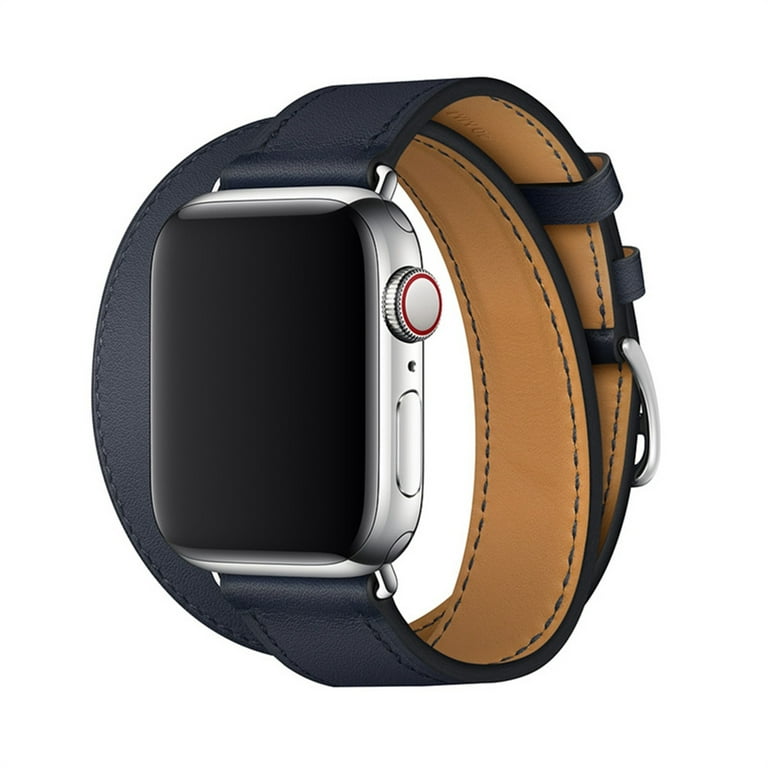 LEIXIUER Double Tour Strap for Apple Watch Bands 45mm 41mm 44mm
