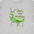 thumbnail image 4 of Inktastic Praying Mantis- Clearly Up to Something Boys or Girls Long Sleeve Toddler T-Shirt, 4 of 5