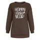 thumbnail image 4 of ICHUANYI Clearance Women Classic New Year Christmas Print Crewneck Long Sleeve Loose Sweatshirt Tops ICHUANYI "ICHUANYI", 4 of 7