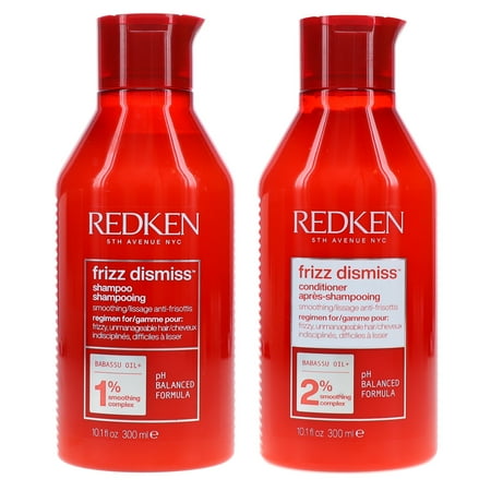 Redken Frizz Dismiss Shampoo 10.1 oz & Conditioner 10.1 oz Combo Pack
