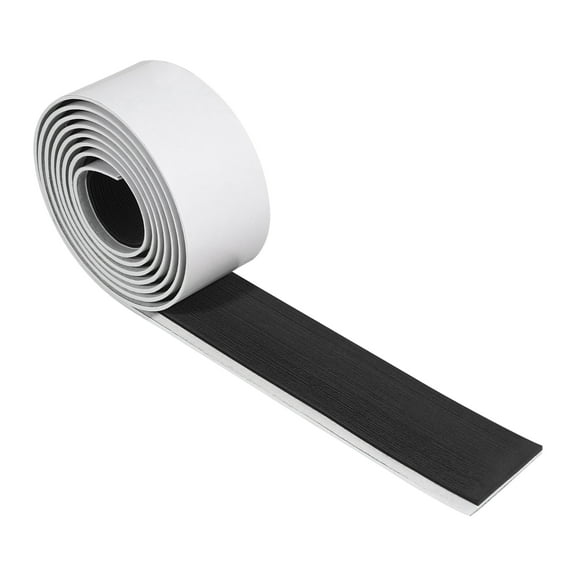 95"x2" EVA Decking Sheet Mat Non-Slip Self-Adhesive for Boat Yacht Deck Pad RV Car Trunk Flooring Carpet Black White
