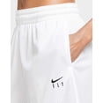 thumbnail image 4 of Nike Swoosh Fly Essential Womens Basketball Shorts CU4573-100 Size M White/Black, 4 of 4