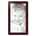 thumbnail image 2 of ArtToFrames 13x24" Matte mahogany Diploma Picture Frame, Brown Wood Poster Frame, with Regular Acrylic and 2 (FBPL-5108), 2 of 7
