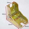 thumbnail image 1 of Bisagra plegable autoblocante de 90 grados, herrajes plegables multifuncionales, bisagras para mesas y sillas, accesorios de herrajes para mesas plegables, 1 of 2