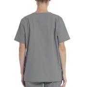 Scrubstar Unisex Solid V-Neck Scrub Top WM01T895