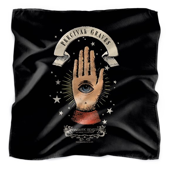Fantastic Beasts and Where to Find Them Percival Graves Bandana (21 in x 21 in)
