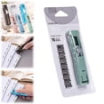 thumbnail image 1 of Portable Clip Stapler Available In 6 Colors Includes 66 Reusable Silver Metal ClipsforHome School Use, 6 Color Handheld Stapler Set, 66 Reusable Metal Binder Clips, School Craft Paper Organizer, 1 of 9