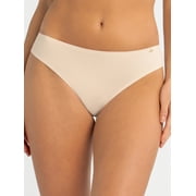 Jessica Simpson Women's Microfiber Tanga, 2-Pack, Size S-L