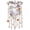 White Ghost, variant on Halloween Crystal Wind Chime, Stained Glass Style Ghost and Witch Hanging Suncatcher, Acrylic Window Decoration for Fall Porch, Garden, and Outdoor Display
