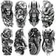 thumbnail image 2 of Tatuaje Temporal Tatuaje falso Animal Manga del brazo Tatuaje Diseño de moda Transferencia de agua para mujer Hombre Ehuebsd  Libre de BPA, 2 of 4