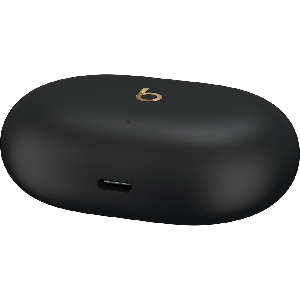 Beats by Dr. Dre Studio Buds+ Noise Canceling True Wireless In-Ear Headphones (Black and Gold) Bundle with Accessories