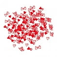 thumbnail image 2 of Tachiuwa 200 Pieces Valentine's Day Confetti Paper Confetti Bulk Decorative Heart Valentine Confetti for Graduation Events Invitations, 2 of 10