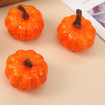 thumbnail image 3 of Calabazas de Halloween vibrantes: accesorios de decoración de Halloween imprescindibles y divertidos en color blanco, 3 of 6