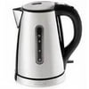 Breakfast Set Electric Kettle with Brushed Chrome and Stainless Steel Housing
