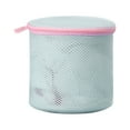 thumbnail image 2 of Mesh Laundry Bags for Delicates,6x6.3" Laundry Bags Mesh Wash Bags,Thickened Sandwich Mesh Bra Laundry Bag Delicates Laundry Bag Round Anti-Deformation Wash Bag for Laundry, Blouse,Blue,, 2 of 7