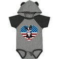thumbnail image 3 of Inktastic Boston Terrier Dog US Flag July 4th Boys or Girls Baby Bodysuit, 3 of 5