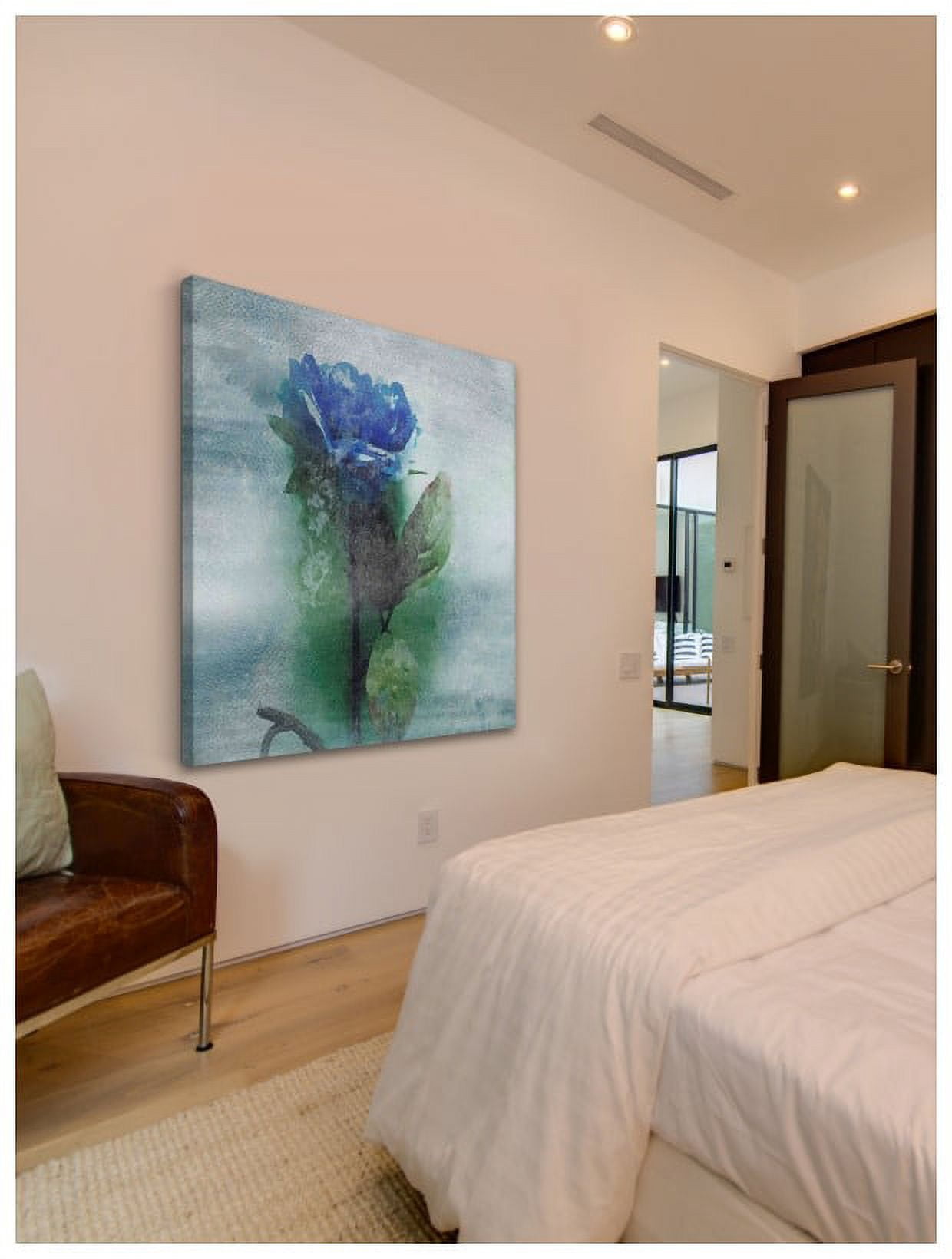 Marmont Hill - "Blue Hues" by Irena Orlov Painting Print on Wrapped Canvas