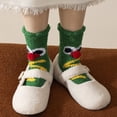 thumbnail image 5 of Lumtrix Women Christmas Fuzzy Socks Fluffy Cozy Slipper Socks Fall Winter Gifts Comfortable Indoor Home Socks C One Size, 5 of 5