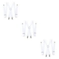 thumbnail image 4 of Suspender Pantalones Correa Sonducket con 4 Pinzas Fotografía Casual Adultos Blanco 160-195cm Type1, 4 of 6