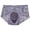 Grey, variant on Men's Personality Lace Solid Color Briefs Drag Underwear White XXXL