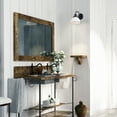 thumbnail image 3 of Design House Savannah Farmhouse 1-Light Indoor Dimmable Wall Light, White/Matte Black, 3 of 15