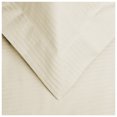 thumbnail image 2 of Impressions Pendragon Stripe Egyptian Cotton Duvet Cover Set, King/California King, Ivory, 3-Pieces, 2 of 2