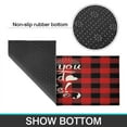 thumbnail image 7 of Red Plaid Kitchen Rugs and Mats Sets Of 2,Kitchen Decoration Rugs,Rubber Backing Non-Slip Floor Mat for Sink Washable Waterproof Laundry Room Runner Rugs, 7 of 7