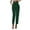 Dark Green, variant on Women's Satin High Waisted Pants Loose Fitting Slacks With Silk Pockets Women Casual Pants