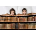 thumbnail image 2 of Library Throw Blanket Old Books on Wooden Shelf in The National Library of Vienna Decorative Soft Warm Cozy Flannel Plush Throws Blankets for Bedding Sofa Couch 50 X 60 Inch, 2 of 6