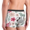 thumbnail image 3 of Goofa Cute Cartoon Sloth Printed Men's Boxer Briefs Underwear, Moisture-Wicking Underwear, Trunk,Soft and Breathable Cotton Underwear-XX-Large, 3 of 9