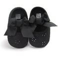 thumbnail image 5 of Black and Friday Deals Womens Clearance asdoklhq Baby Shoes,Baby Girl Embroidered Shoes Soft Sole Toddler Shoes Bow Princess Shoes, 5 of 8