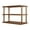 Brown#2, variant on 3-Tier Wooden Bookshelf - Modern Open Storage Shelf for Books, Shoes & Decor - Bamboo Display Stand - 48x37x24cm - Living Room, Bedroom, Office Organizer