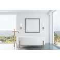 thumbnail image 2 of Mel 1 light Burnished Nickel and White shade wall sconce, 2 of 5