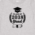 thumbnail image 4 of Inktastic Class of 2038 Grad with Diploma and Graduation Cap Boys or Girls Baby T-Shirt, 4 of 5